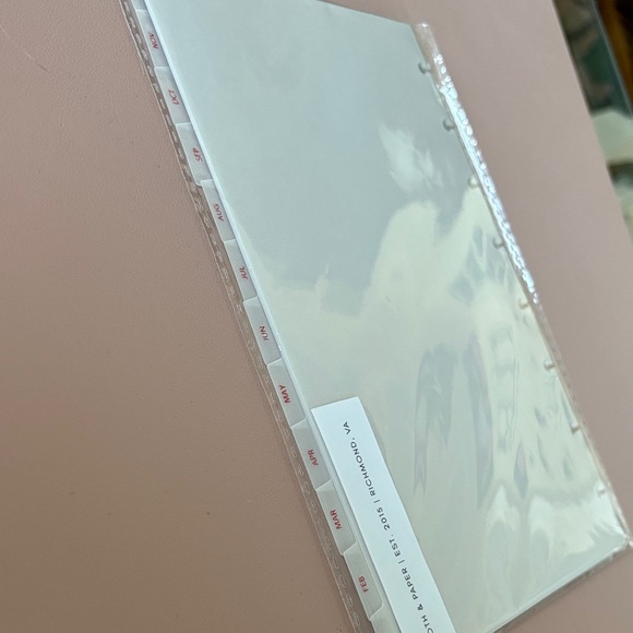 Cloth & Paper MONTHLY Planner Inserts - Picture 2 of 5